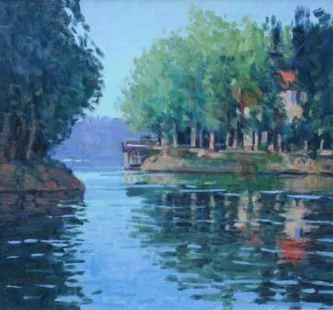 Morning By The Seine