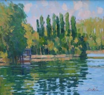 The Seine Nr Limetz-Villez