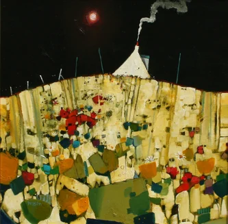 Hot Moonlit Hearth