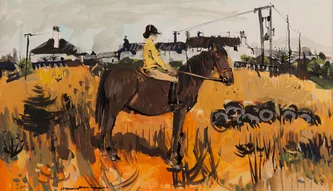 Scottish Artist HAMISH MACDONALD - Charlie Brown