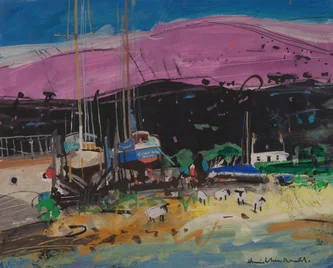 Boats and Sheep, Diabaig