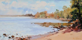 Sunlit Loch Ken 