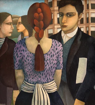 Scottish Artist IAN MCWHINNIE - Rendezvous