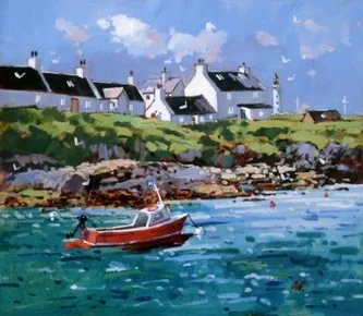 Moorings. Portnahaven, Isle of Islay