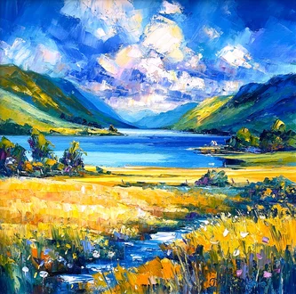 Sunshine and Showers, Loch Lomond