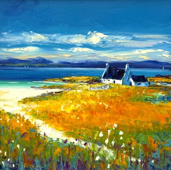 Scottish Artist JEAN FEENEY - A Skye Croft