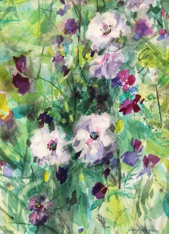 Grey Poppies