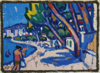 Study for Pine Walk, Puerto Pollensa
