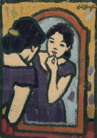 At the Mirror