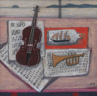 Scottish Artist JOCK MACINNES - Sound of the Sea