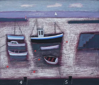 Scottish Artist JOCK MACINNES - Capstan 4 and 5