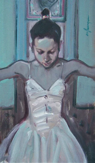 Scottish Artist JOE HARGAN - The Little Dancer
