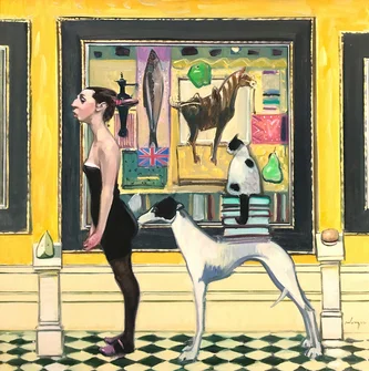 Scottish Artist JOE HARGAN - The Jasmine Room