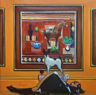 Scottish Artist JOE HARGAN - On Duty