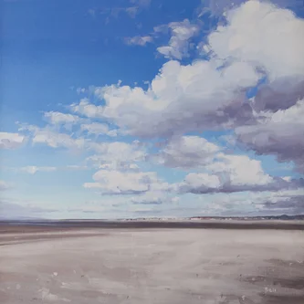 White shell sand on North Shore, Troon