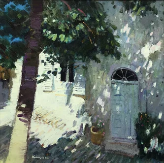 Dappled Sunlight, Pigna, Corsica
