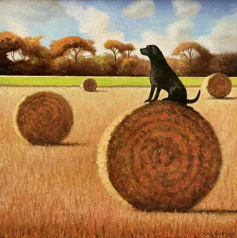 Scottish Artist LOUIS MCNALLY - Autumnal King