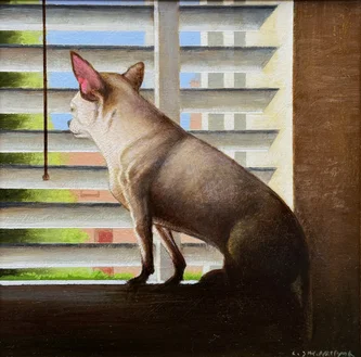 Scottish Artist LOUIS MCNALLY - Watchman