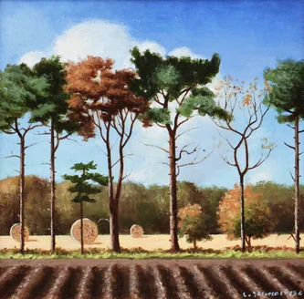 Scottish Artist LOUIS MCNALLY - Autumn