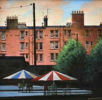 Scottish Artist LOUIS MCNALLY - Edinburgh Nights