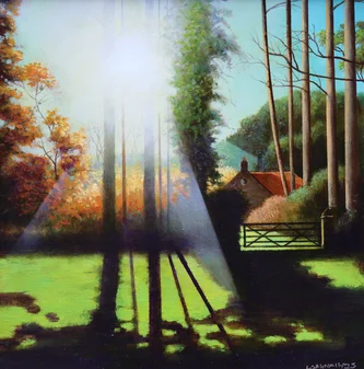 Scottish Artist LOUIS MCNALLY - Spring in the Air