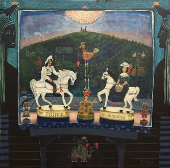 Scottish Artist MORAG MUIR - Courtly Love