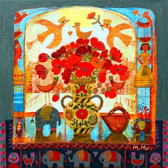 Scottish Artist MORAG MUIR - Dundee Dusk