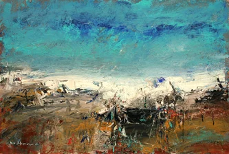 Scottish Artist NAEL HANNA - East Coast Shoreline