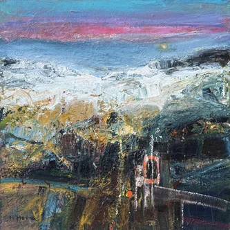 Scottish Artist NAEL HANNA - High Tide, St Andrews