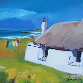 White Washed Thatch
