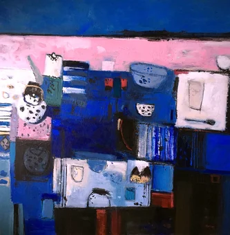 Blue Table