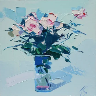 Pink Roses I