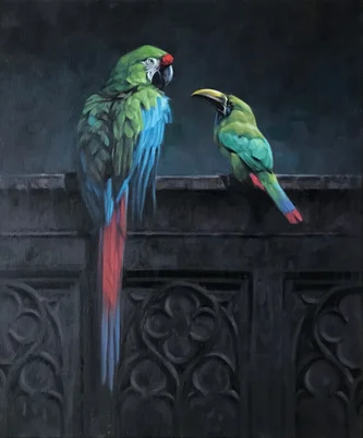Scottish Artist PETER MUNRO - Dignity and Impudence 