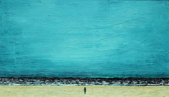 Scottish Artist STUART BUCHANAN - Dark Winter Sea