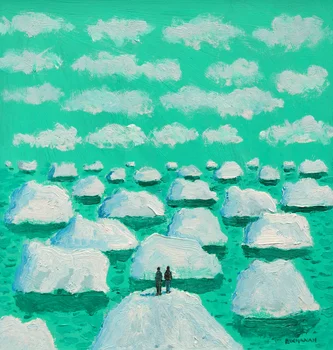 Scottish Artist STUART BUCHANAN - Arctic Sea