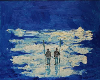 Scottish Artist STUART BUCHANAN - Fisherman's Blues
