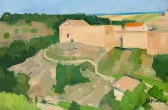 Scottish Artist CHARLES JAMIESON - Segovia