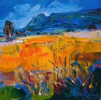 Yellow Grasses, the Campsies