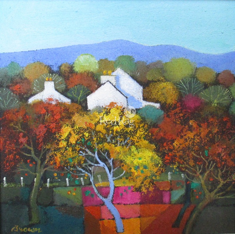 Davy BROWN - Cottages and Orchard