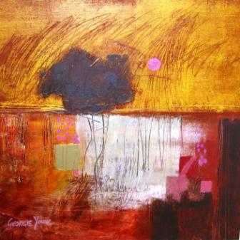 Scottish Artist Georgie YOUNG - Pink Moon