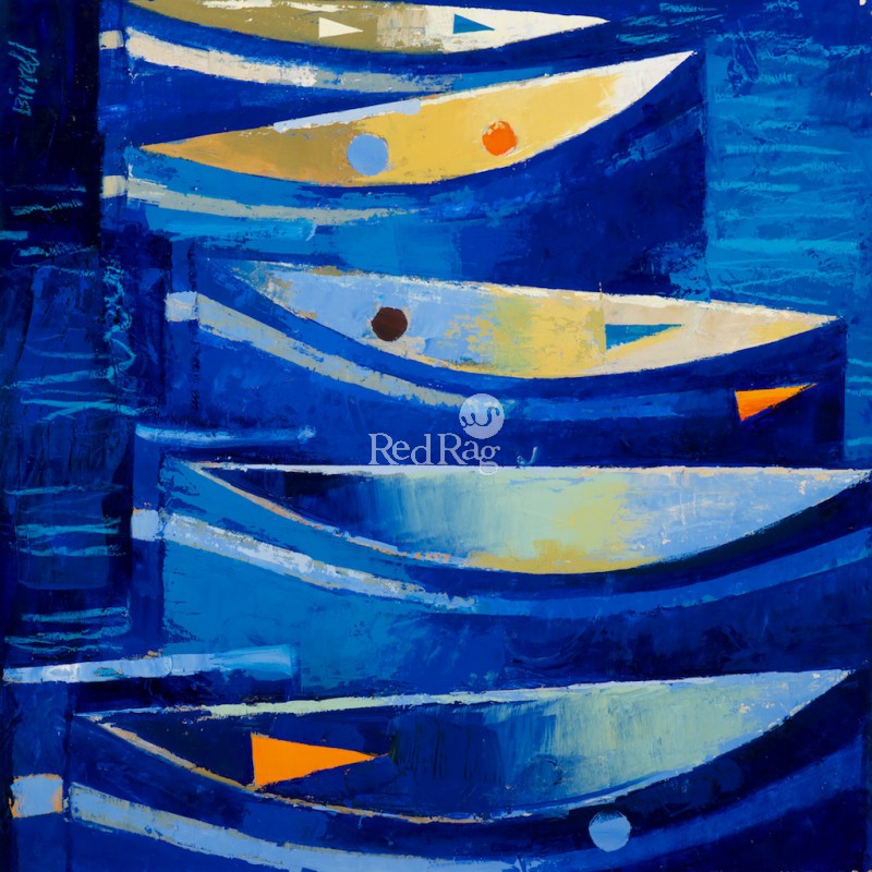 George BIRRELL - Five Boats