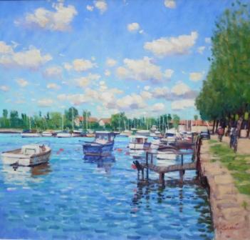 George DEVLIN - Moorings on the Herault