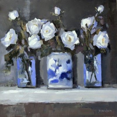 Scottish Artist Mary DAVIDSON - Oriental Vase