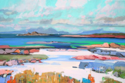 Scottish Artist Mike HEALEY - Looking Westwards