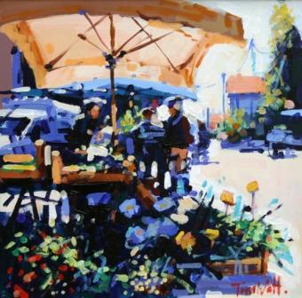 Tom WATT - Concots Market, Flower Stall