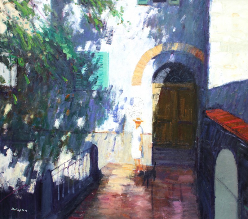 John KINGSLEY - Walking the Dog, Nice